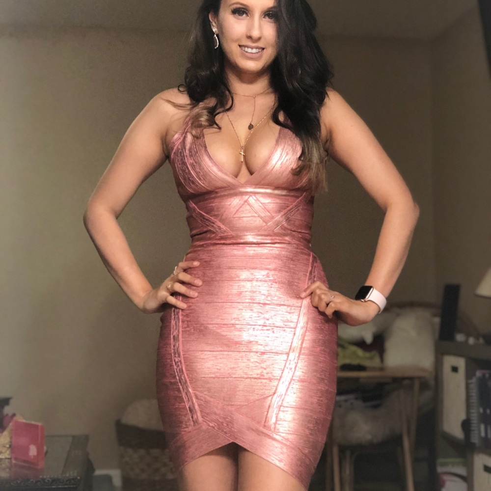 Skin tight dress